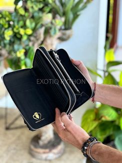 Портмоне органайзер из Драгон кожи питона WA-226