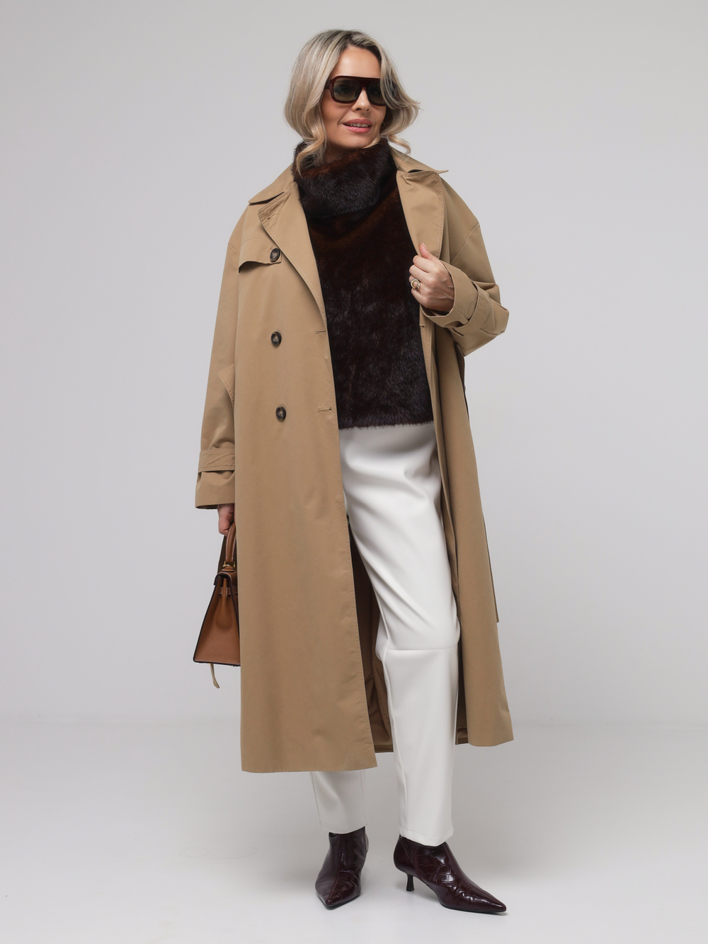 Брюки экокожа