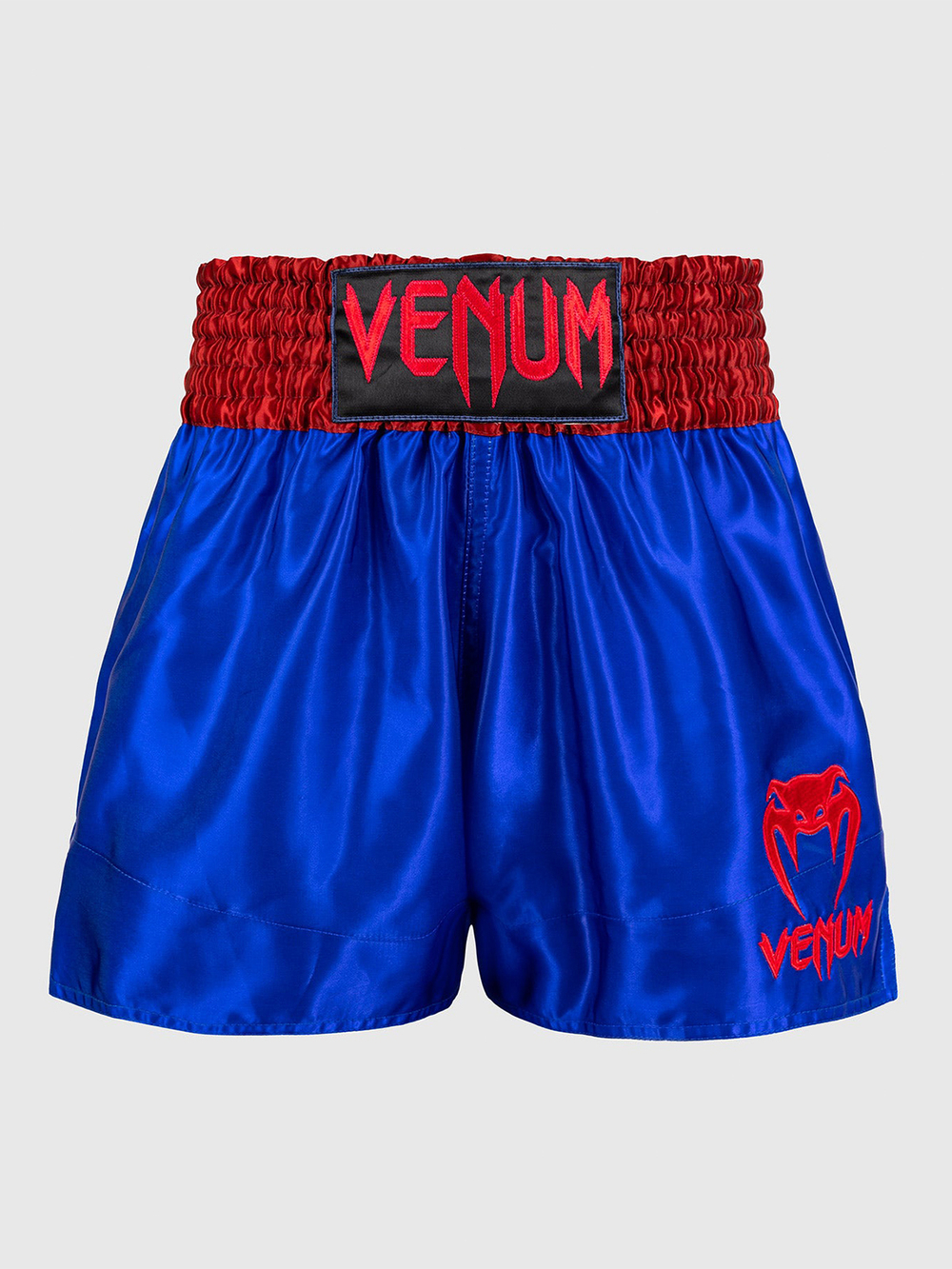 Шорты тайские Venum Classic Royal Blue/Cherry Red