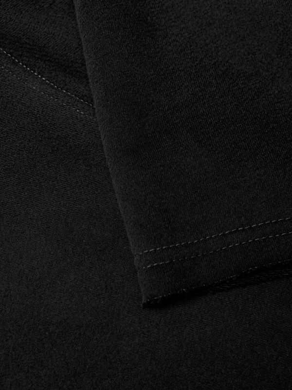 Толстовка Crew с коротким рукавом черная - фото 12
