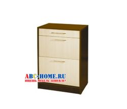 Прихожая «Диана-4», секция № 11, Обувница (венге/дуб молочный), ЛДСП, Росток