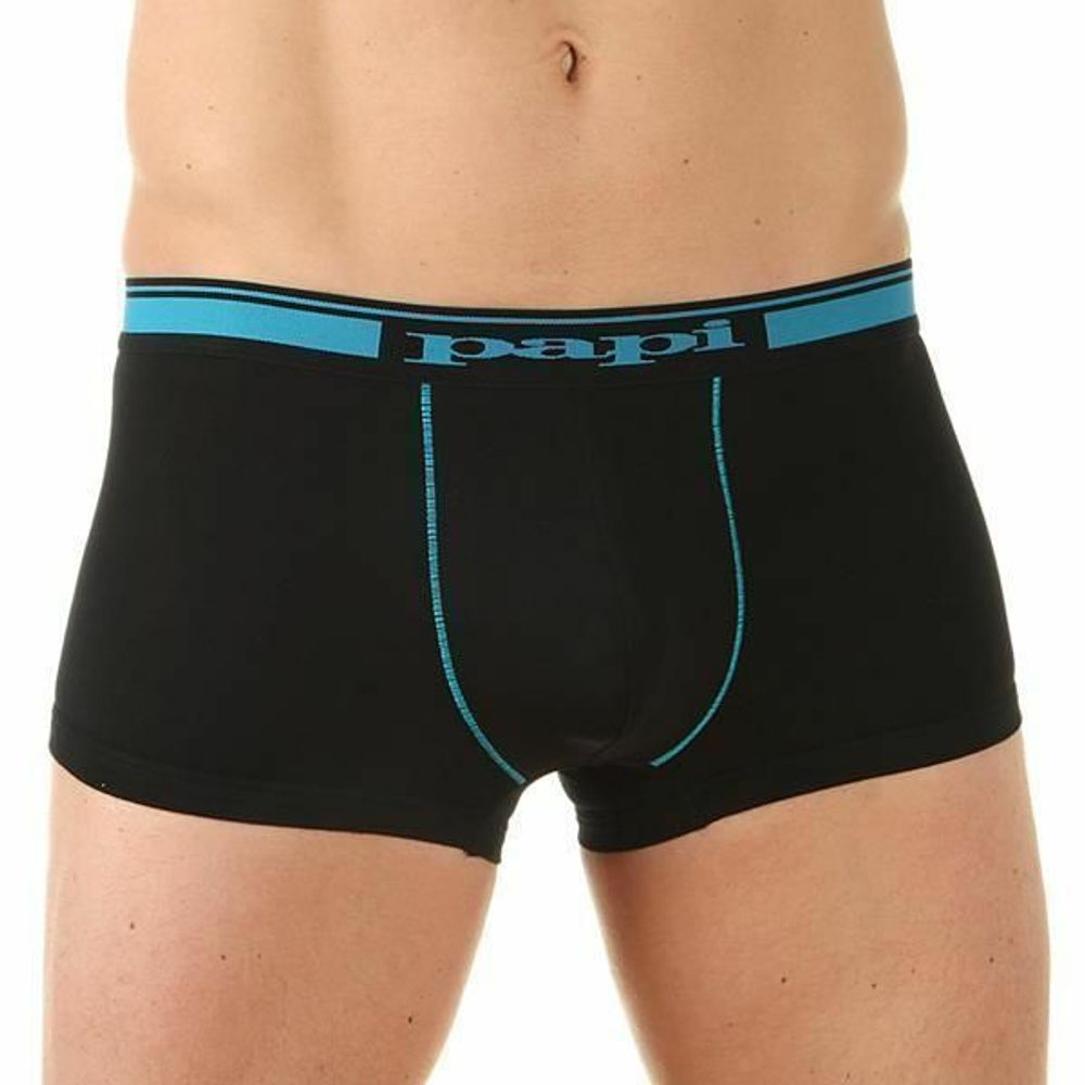 Комплект мужских трусов боксеры 2 штуки PAPI Бирюза 980552R-969