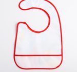 4645582 Нагрудник "Фруктовая тусовка" непромокаемый на липучках