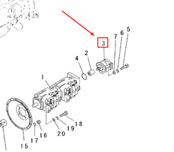 1-17610-0021 GEAR PUMP ASSY