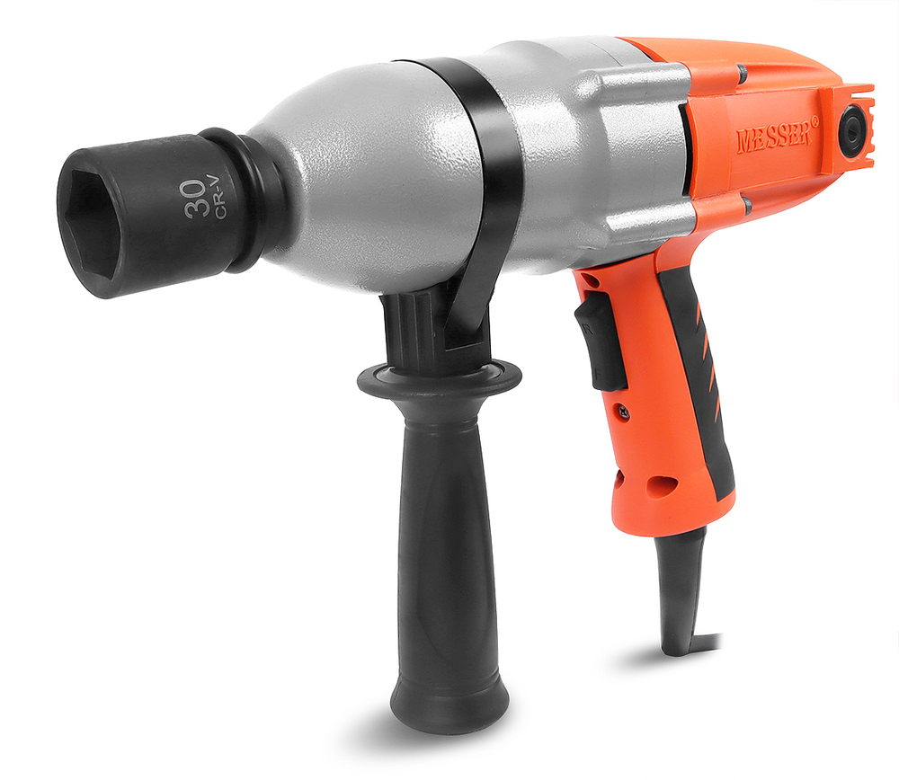 Гайковерт сетевой ударный MESSER IW-501 модель 2025 года (600Вт, 1900об/мин, 550Нм, 1 головка)