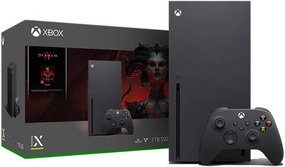 Игровая приставка Microsoft Xbox Series X 1 ТБ + Diablo IV [bandle] NEW