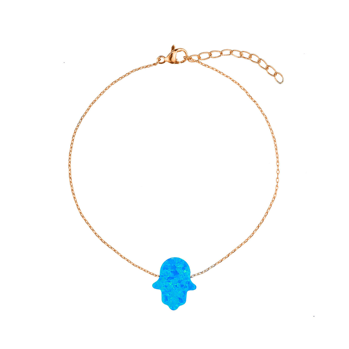 Браслет-хамса, опал