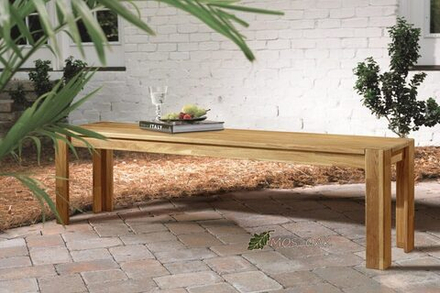 Скамья из массива дуба Клермон-06
