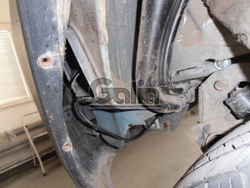 Фаркоп оцинкованный Galia R046A для Renault Scenic RX4 1999-2007(паспорт и сертификат в комплекте)(без электрики)