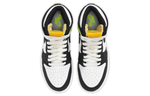 Jordan 1 Retro High White Black Volt University Gold GS