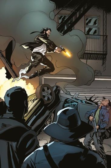 Комикс Джон Уик (Обложка Б - альтернативная с автоматом)