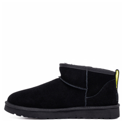 UGG Classic Ultra Mini Zip Boot Black