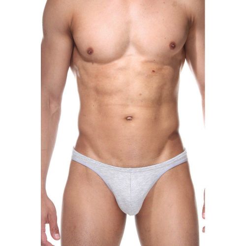 Трусы мужские стринги серые DARKZONE DZN6623