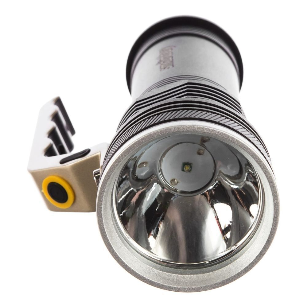 Фонарь ручной, Smartbuy, зар от сет220В, зар от сети авто, металл, SBF-30-H