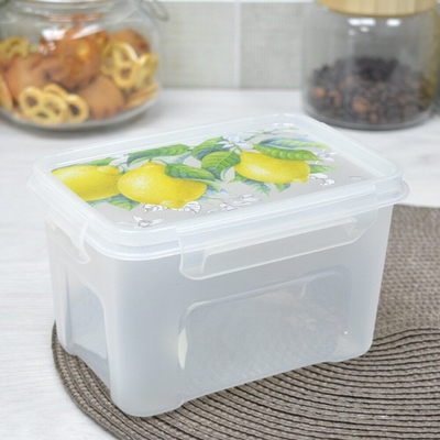 Контейнер для СВЧ 1,1л прямоугольный "Fresh"