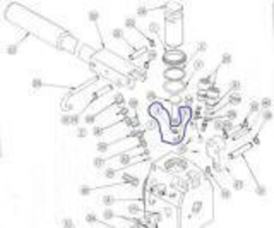 Уплотнения для насоса WW-WH-10 WERNER 101W (TUBH46PM, H47PM, комплект)