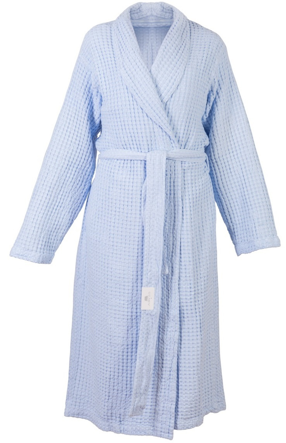 Элитный халат вафельный Pousada 330 Powder Blue от Abyss & Habidecor Португалия