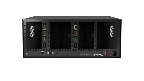 Wyrestorm MX-1616-SCL - шасси модульной бесподрывной матрицы 16х16 HDMI 2.0, HDBT 2.2 Поддержка 4K UHD @ 60Гц RGB 4:4:4 (18 Гб/c)