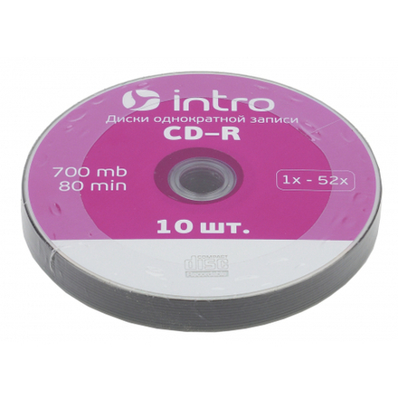 Intro СD-R INTRO 52X 700MB Shrink 10