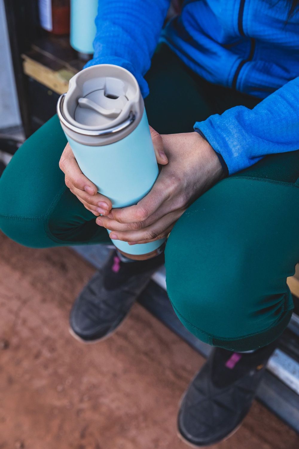 Крышка Klean Kanteen TKWide Cafe Cap Taupe