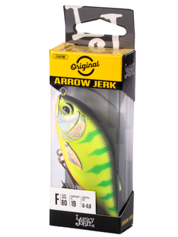 Воблер плавающий LJ ORIGINAL ARROW JERK 8 см, цвет 018