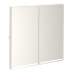 Клавиши для выключателя/переключателя двухклавишного с подсветкой, S70 (хлопок)