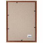 Рамка 21х30 см со стеклом, багет 16 мм, дерево, STAFF "Sonata", цвет орех, 391359