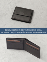 B250013R Castanho - Портмоне c RFID защитой MP
