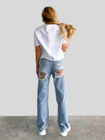 Футболка LJHY 531 свободная принт наушники однотонная купить