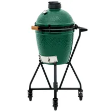 Керамический гриль Big Green Egg М Medium (средний), 40 см, ножки с рукояткой