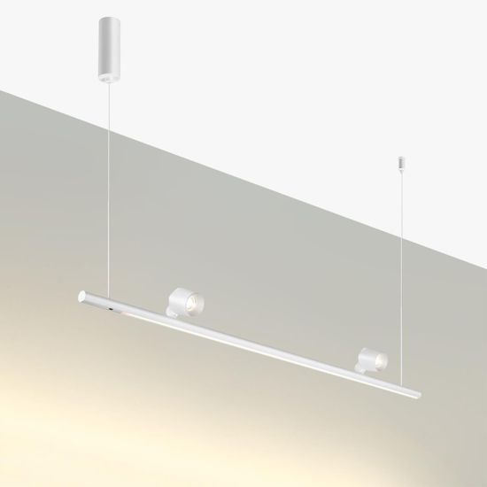 359308 OVER NT24 352 белый Светильник подвесной диммируемый (сенсер) IP20 LED 14W+14W 4000K 220-240V FERMO