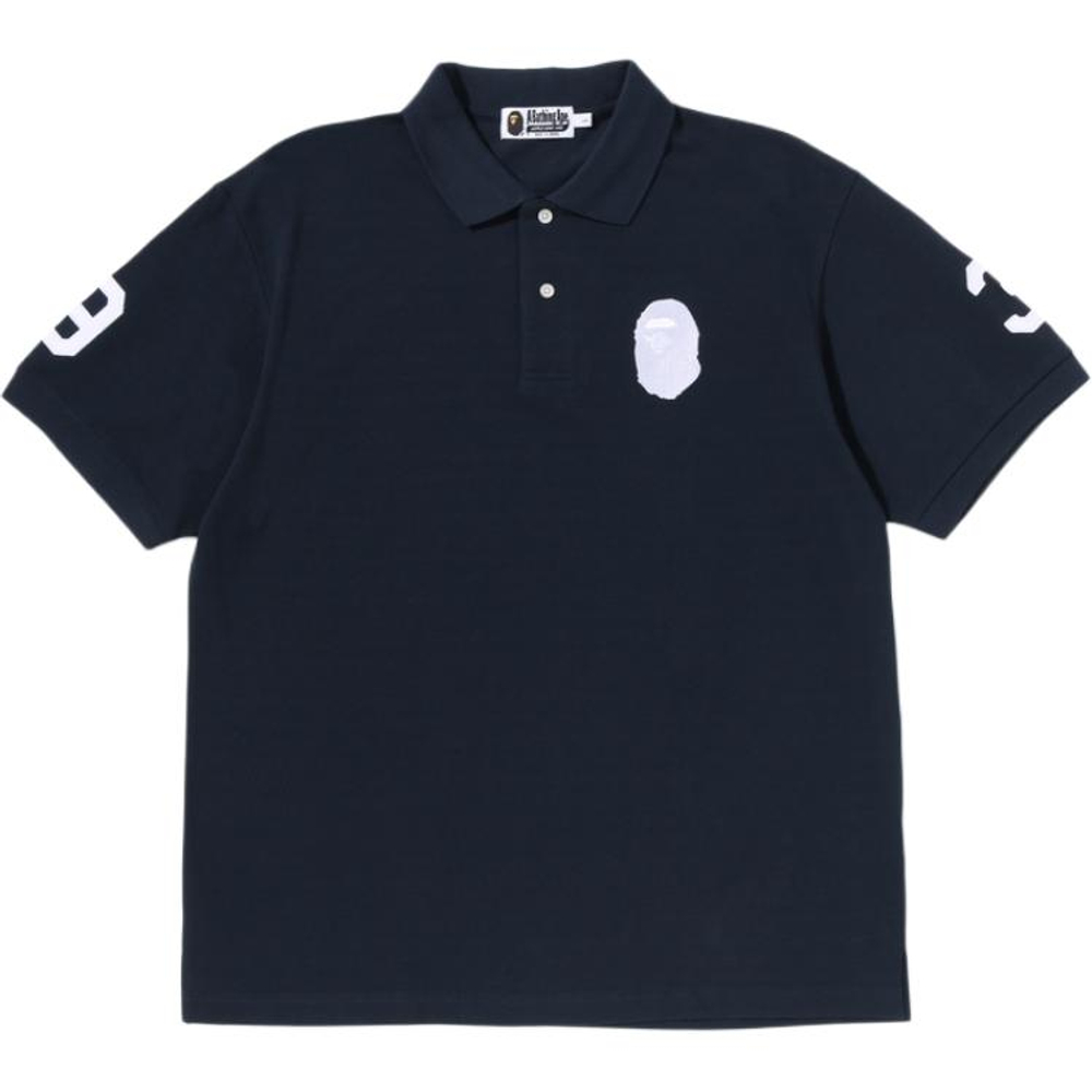 A Bathing Ape Bathing Ape Ss26 Polo Shirt синий