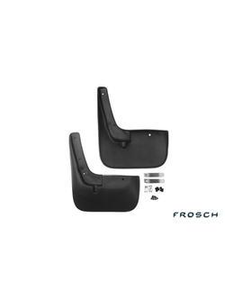 Брызговики передние Fiat Ducato 2000-2012 (передние, для установки с подкрылками) (optimum) в коробке  FROSCH.15.10.F14