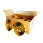 Герметик Твердый автомобильный бутиловый черный в катушке 4Мх8мм