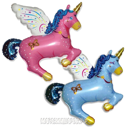 Шар Фигура "Единорог волшебный"