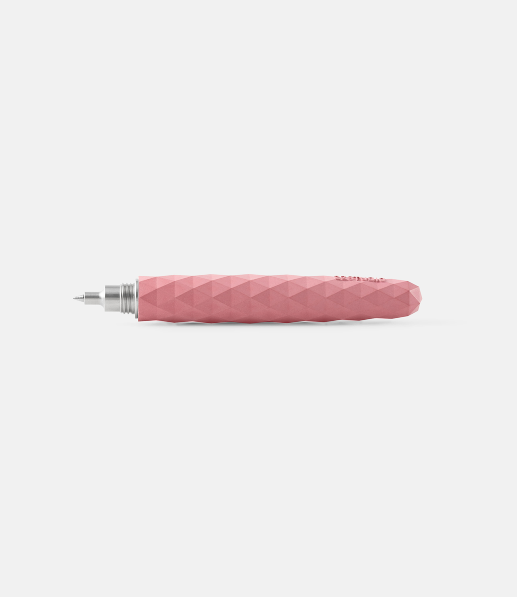 Polygon Rollerball Pen Blossom Pink — ручка-роллер из бетона