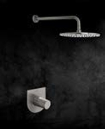 Встраиваемый смеситель для душа на 1 выход TZAR 341801SNC никель