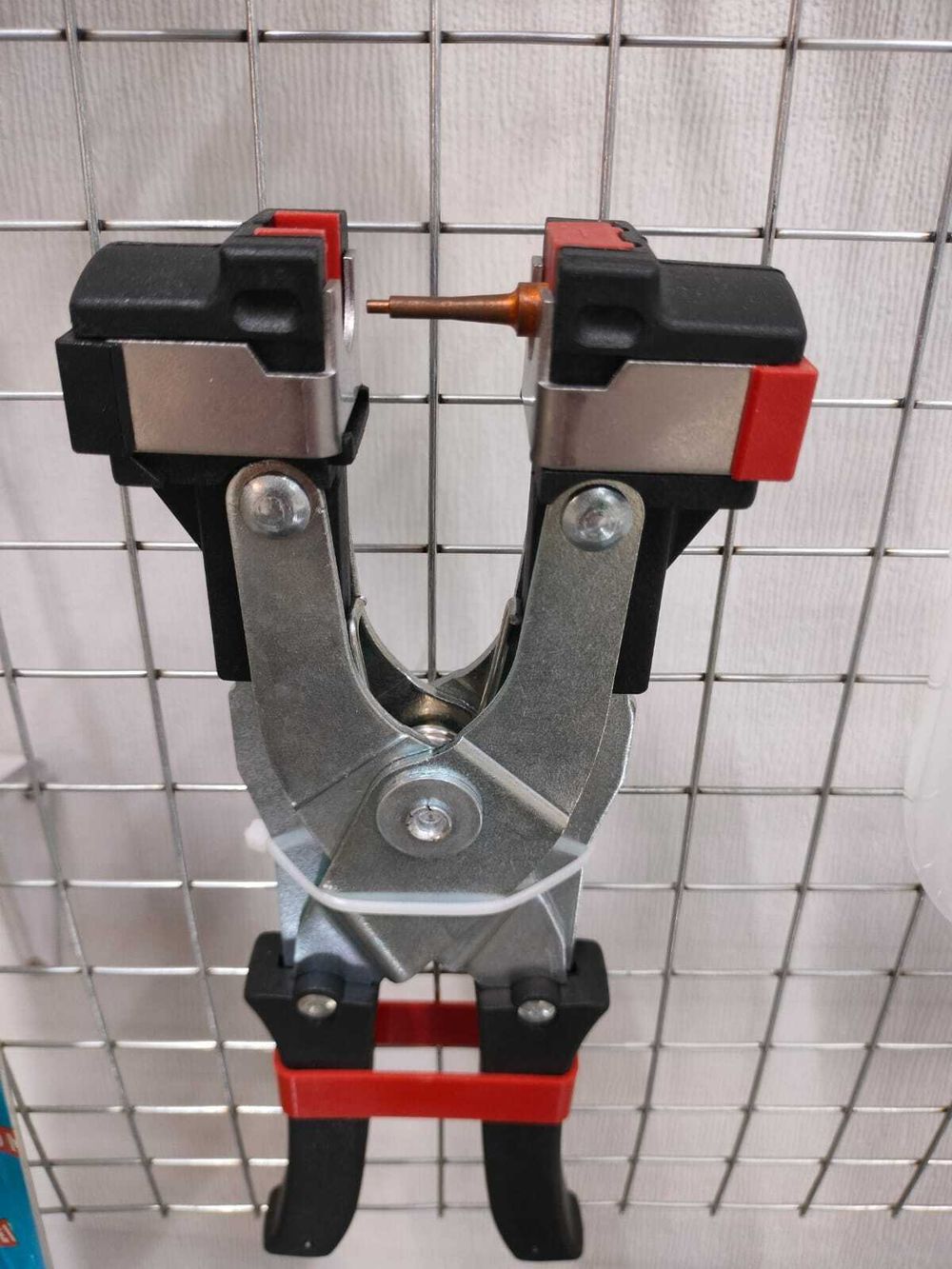 Щипцы (тавратор, биркач) для двойной бирки, со съемной иглой