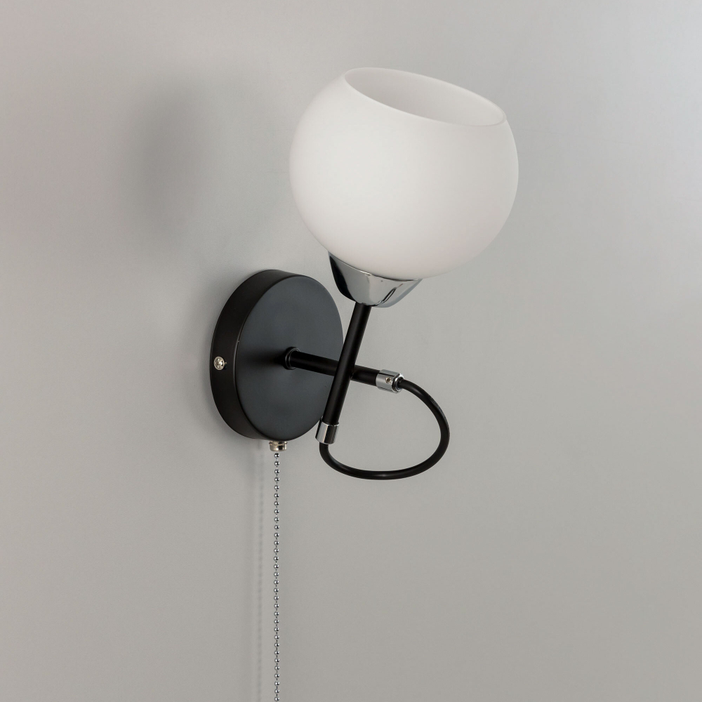 Citilux Стивен CL141411 Бра с выключателем Чёрное