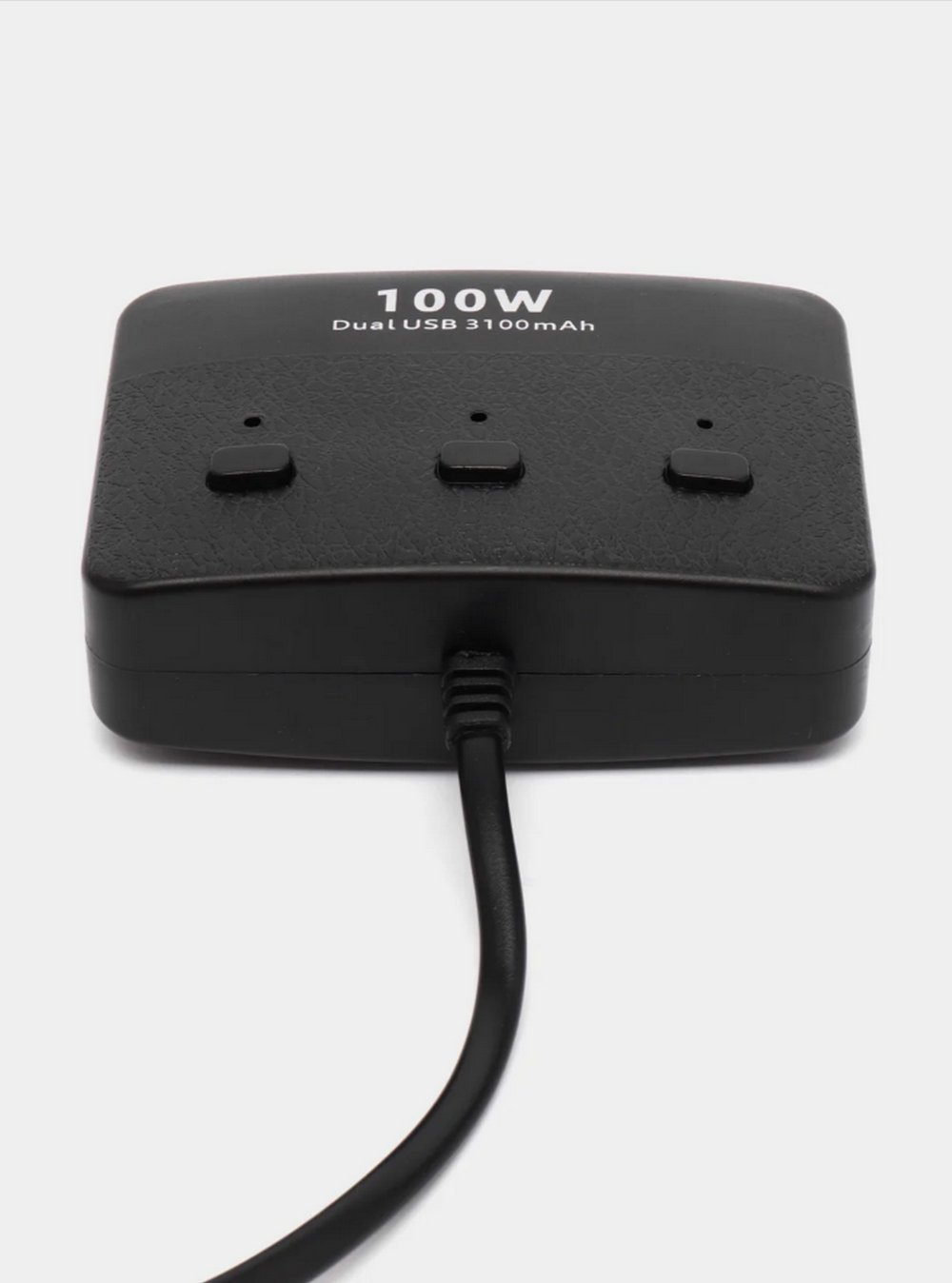 Разветвитель авто Olesson NO.1636 (2USB/3 розетки 100Вт)