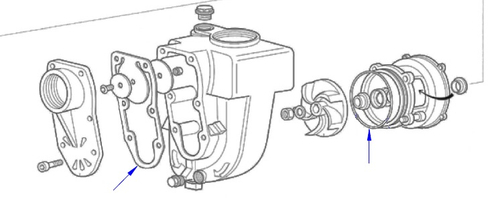 Ремкомплект насоса E300 (комплект прокладок)