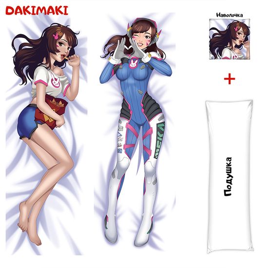 Дакимакура D.Va арт. 0106