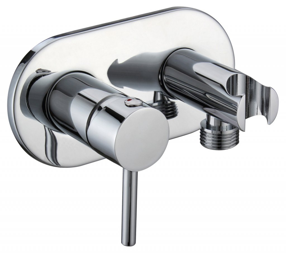 Встраиваемый cмеситель Cezares CZR-DA5-01 для душа и гигиенического душа, хром