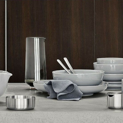 Blomus - Набор из 6 тарелок Ro глубиной 22 см Nimbus Cloud / артикул   B64042K  / GTIN 4008832775970