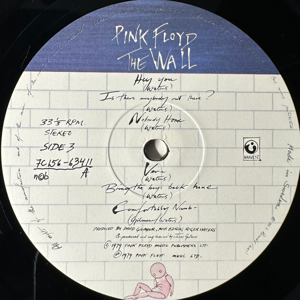Pink Floyd - The Wall 2LP (Голландия 1979г.)