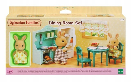 Sylvanian Families Обеденный сервиз с фигуркой 5378