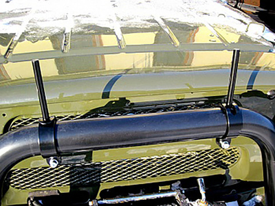 Кронштейны на защитную дугу (кенгурин) РИФ для намотки троса D63 (к-т 2 шт.)