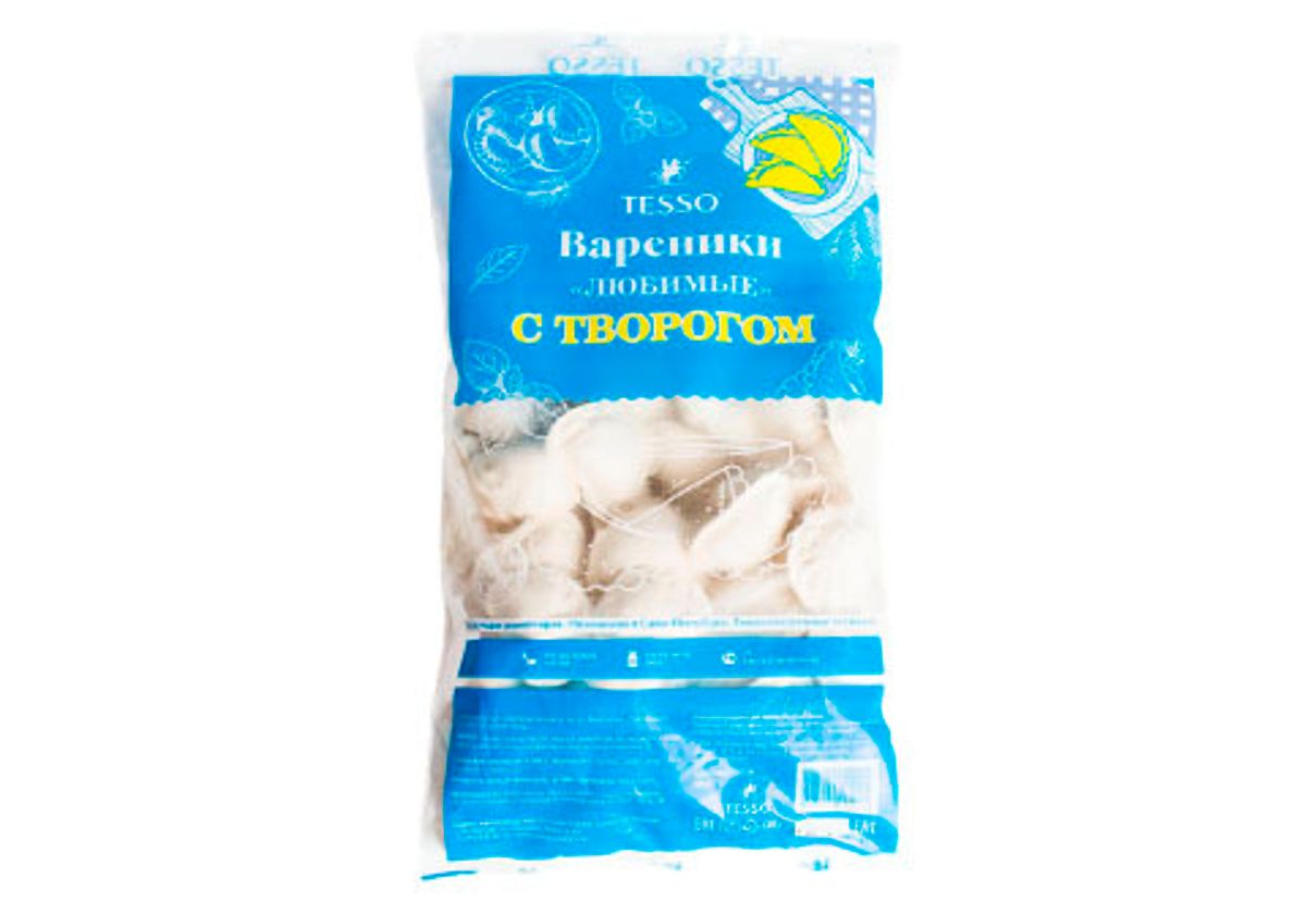 Вареники с творогом "Любимые", 1кг