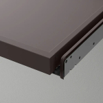 Выдвижная полка - IKEA KOMPLEMENT, 75x58 см, темно-серый КОМПЛИМЕНТ ИКЕА