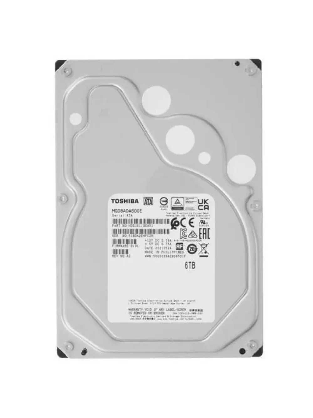 3.5" 6 ТБ Жетский диск MG08 MG08ADA600E